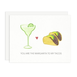 Margarita + Tacos Greeting Card