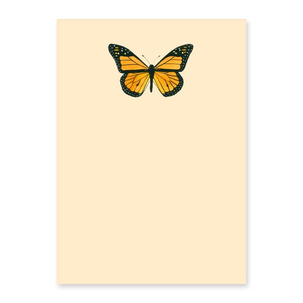 Monarch Butterfly Notepad - Monarch Butterfly Gift - Butterfly Gift - Teacher Notepad - Teacher Gift - Butterfly Notepad - Butterfly Art