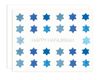 Biglietto d'auguri per Hanukkah