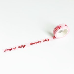 Washi Tape - Kansas City Red