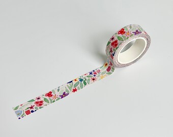 Washi Tape - Floral - Watercolor