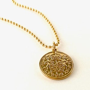 Golden Coin Necklace