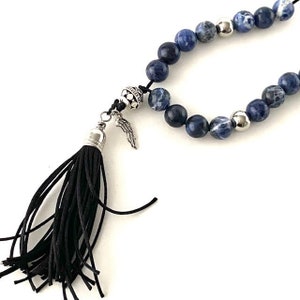 Komboloi (Greek Worry Beads)- Sodalite
