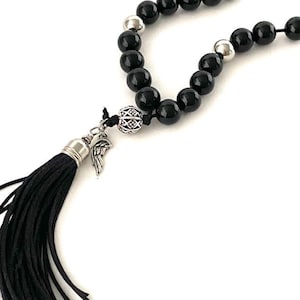 Komboloi (Greek Worry Beads)- Black Onyx
