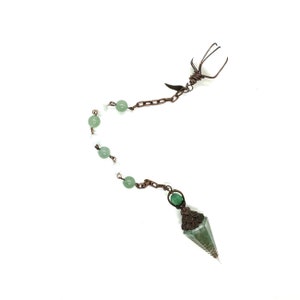 Chakra Pendulum- Green Aventurine