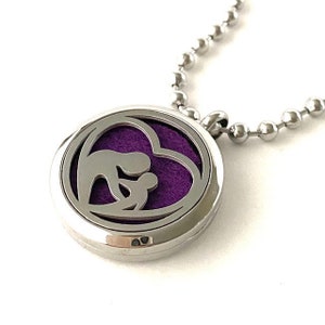 Mother N Child Diffuser Necklace