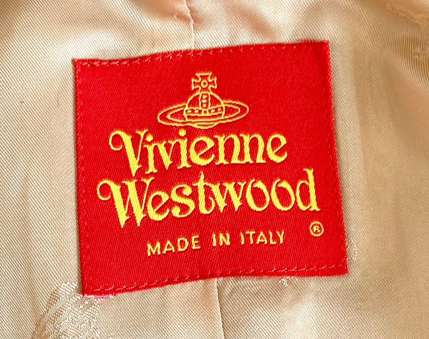 Vintage 90s Vivienne Westwood Red label tartan plaid orb | Etsy