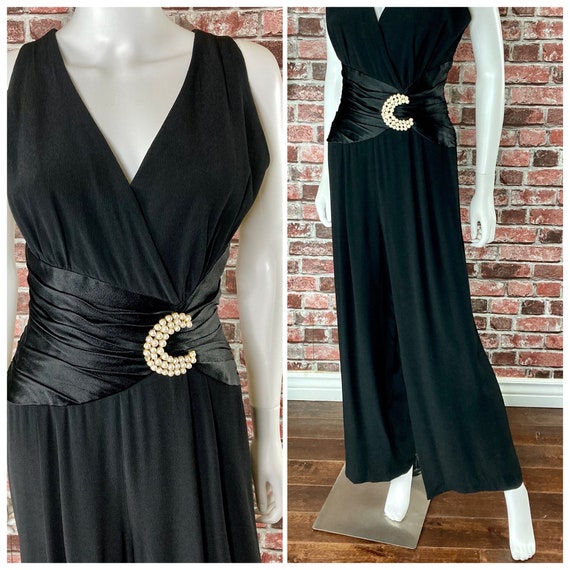 Vintage 1980’s BB collections black pearl moon wid