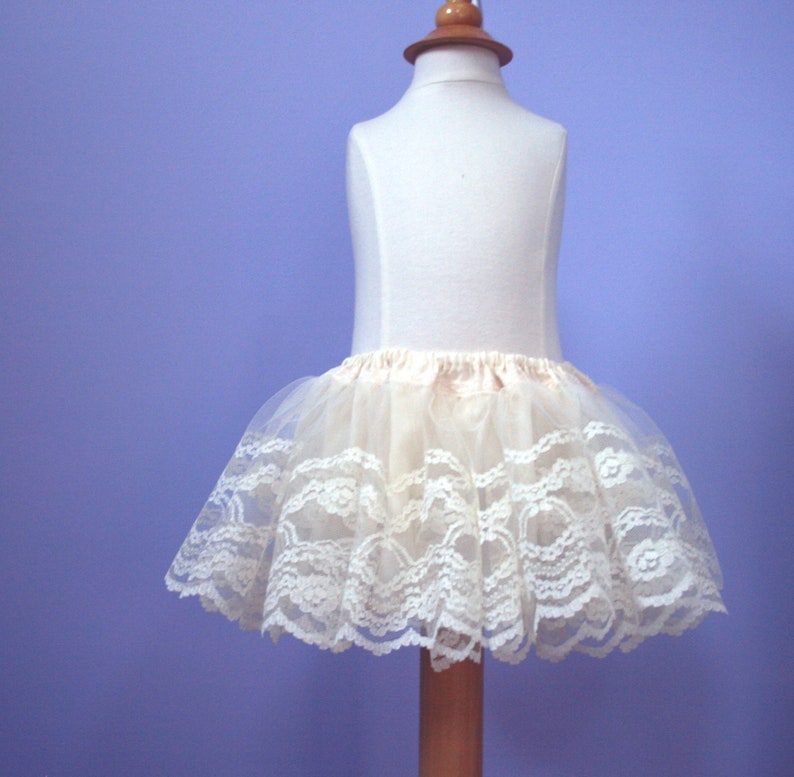 baptism...by 7 Pine Design photo prop Lace Tutu Baby Lace Skirt #311A for weddings