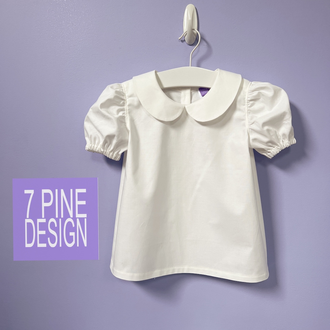 papier／Enfant holder blouse／white blouse holder papier Enfant / white papier】enfant holder
