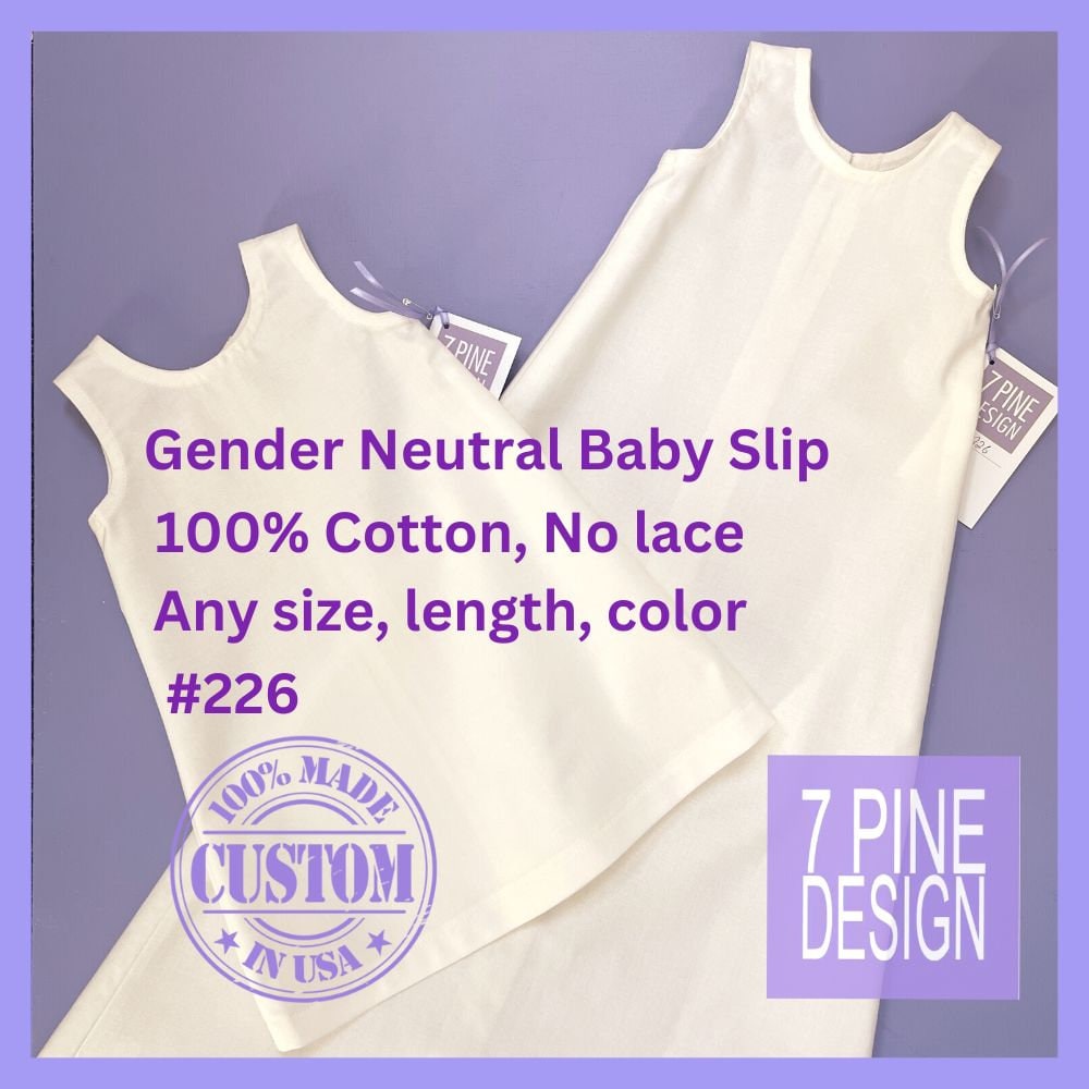 white christmas dresses Lady Slip, White - 100% Organic Cotton Sleepwear main image 0