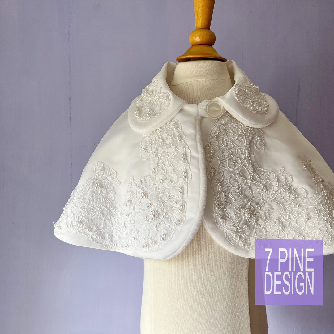 Cozy Capelet in Satin With Fleece Lining #804 - Etsy