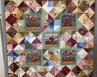 Teddybeerquilt.