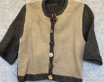 Child's Hand Knitted Cardigan