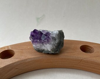 Amethyst,Stein, Gemstone,Jahresring, stecker,Jahrringstecker,Jahreszeitentisch,mineralien,Kristall, Edelstein,Rohstein,Mineral