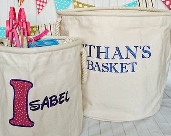 Personalised Canvas Storage Bag