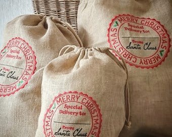 Personalised Santa Sacks