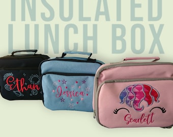 Personalised Lunch Box - fully inssulated