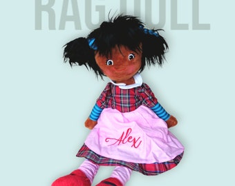 Marcella The Rag Doll with personalisation