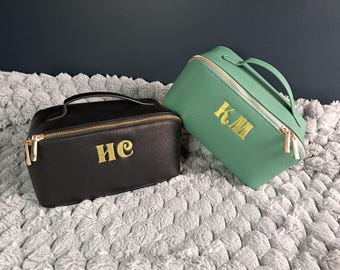 Open Flat Vanity Case with personalisation