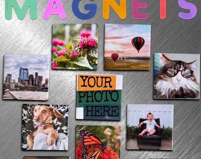 Featured listing image: Custom Photo Magnets: 2-inch Square