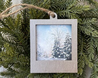 Square Frame Ornament
