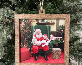 Wooden 4x4 Frame Ornament