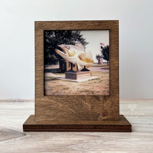 Retro Photo Frame + Stand