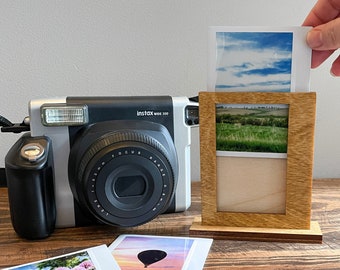 Vertical Wide Wooden Frame + Stand