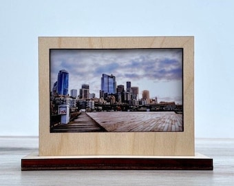 Wide Wooden Frame + Stand