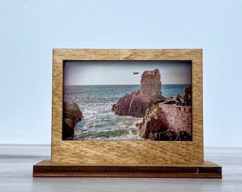 Wide Wooden Frame + Stand