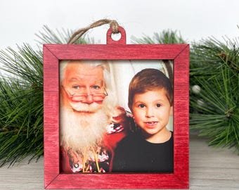 3x3 Frame Ornament, fits photos 3" by 3"