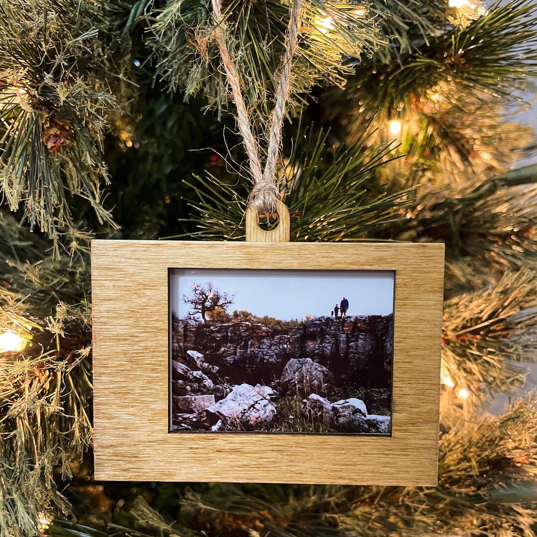 Horizontal Mini Frame Ornament Etsy