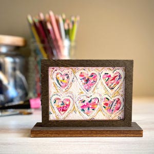 Wallet Frame + Stand, for 2.5&quot; x 3.5&quot; photos and art