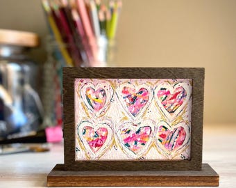 Wallet Frame + Stand, fits photos 2.5" x 3.5"