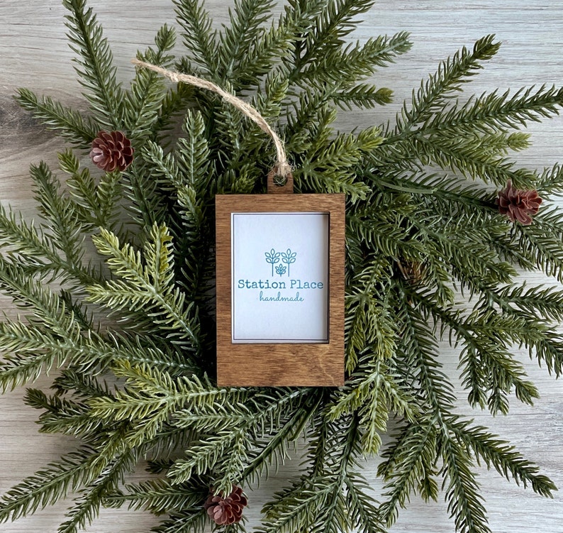 Set of 2 Instax Mini Frame Ornaments Etsy