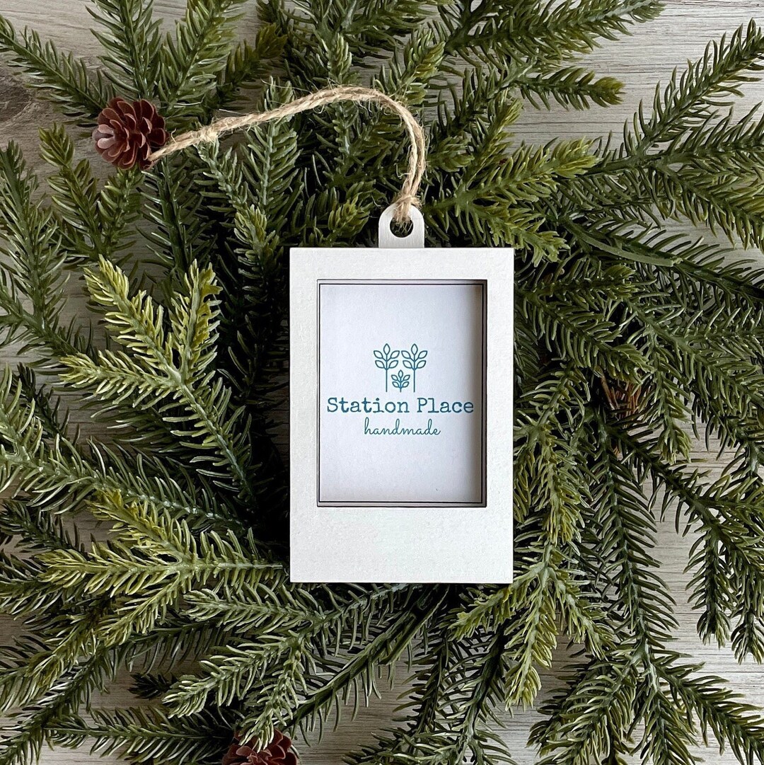 Mini Frame Ornament Etsy