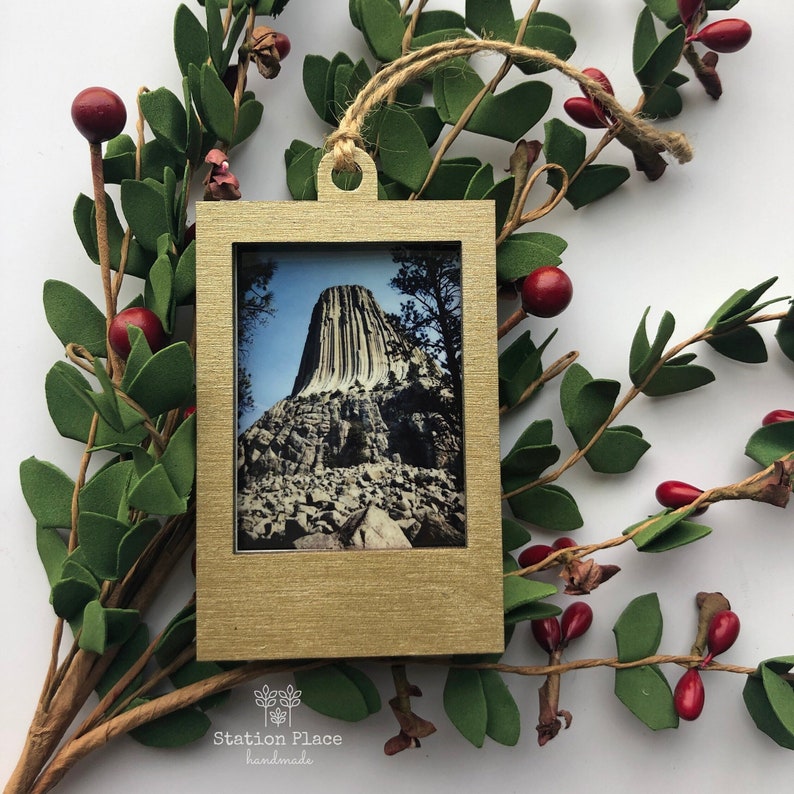 Instax Mini Frame Ornament Metallic Gold