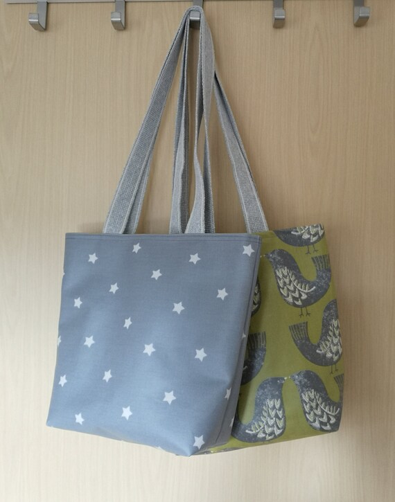 oilcloth shoulder bag