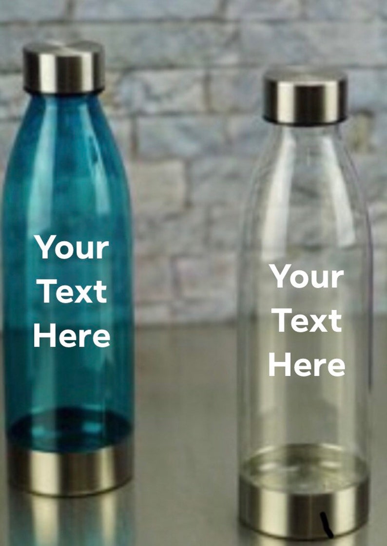 Personalized YOU CHOOSE Stainless Steel Top Water Bottle personalized gift BPA Free Travel Tumbler 16oz image 5