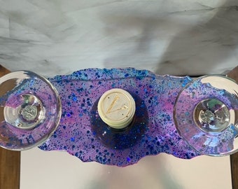Custom Over the Bottle Wine Glass Caddy