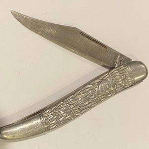 Vintage Imperial Folding Pocket Knife: Stainless Steel Blade, USA Made