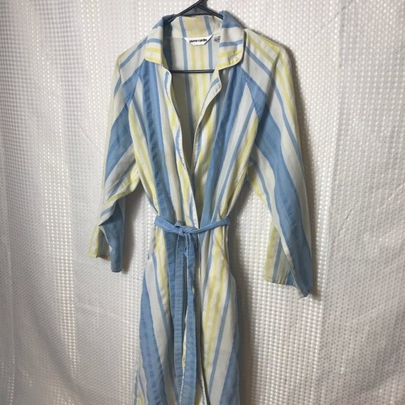 Vintage Pierre Cardin Dress Collared Airy Flowy S… - image 3