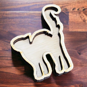 Scary Cat Shaker Kit wood