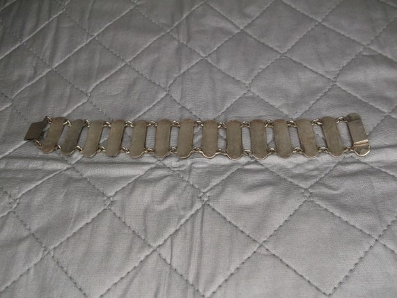 Siam Silver Panel Link Bracelet - image 4