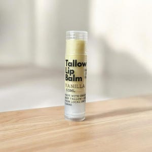 Tallow Lip Balm ~ Vanilla