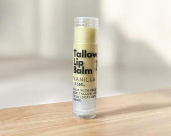 Baume à lèvres suif ~ Vanille