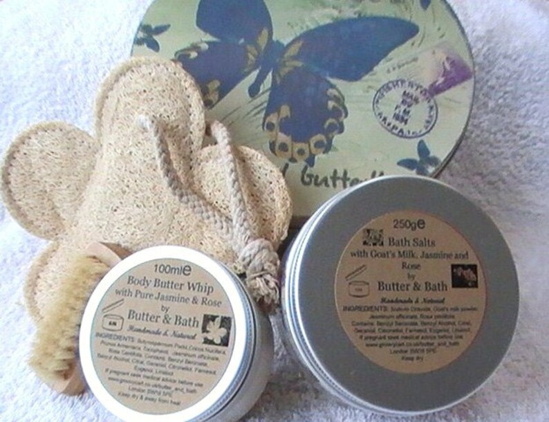 Bath Gift Set Luxury Bath & Body Products in Vintage Style Etsy