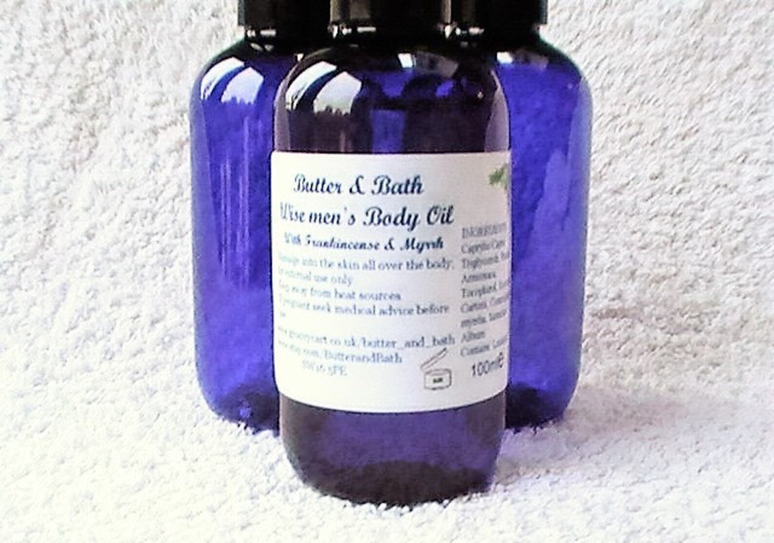 Frankincense and Myrrh Body Oil Wise Men's Massage Etsy