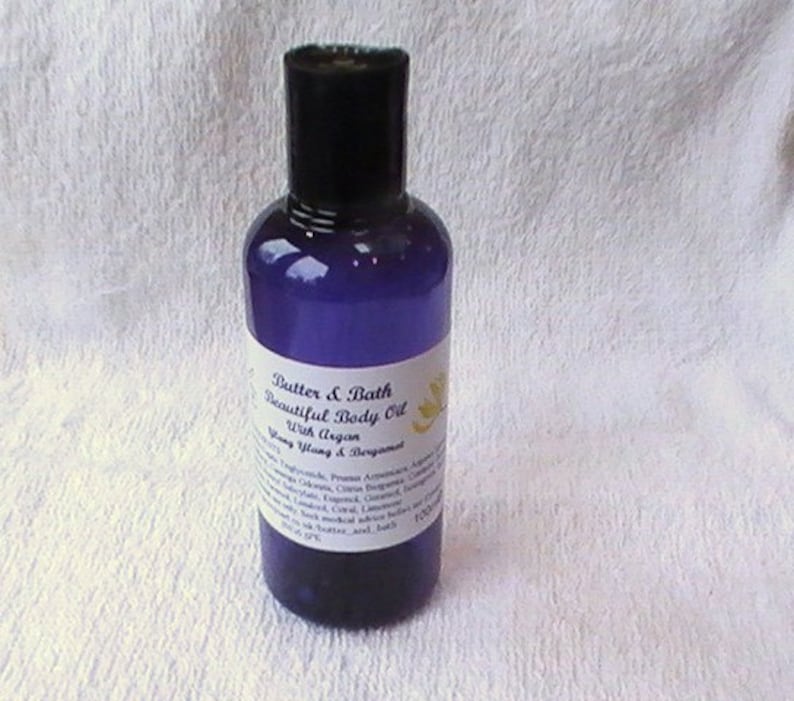 Jasmine Massage Oil, Luxury Body Oil With Organic Argan, Vegan Spa